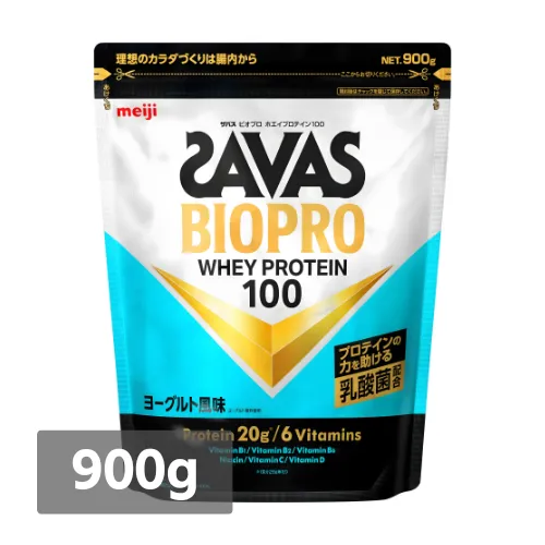 プロテイン ザバス BIOPRO ホエイプロテイン100 ヨーグルト風味 900g | TEAM MATE